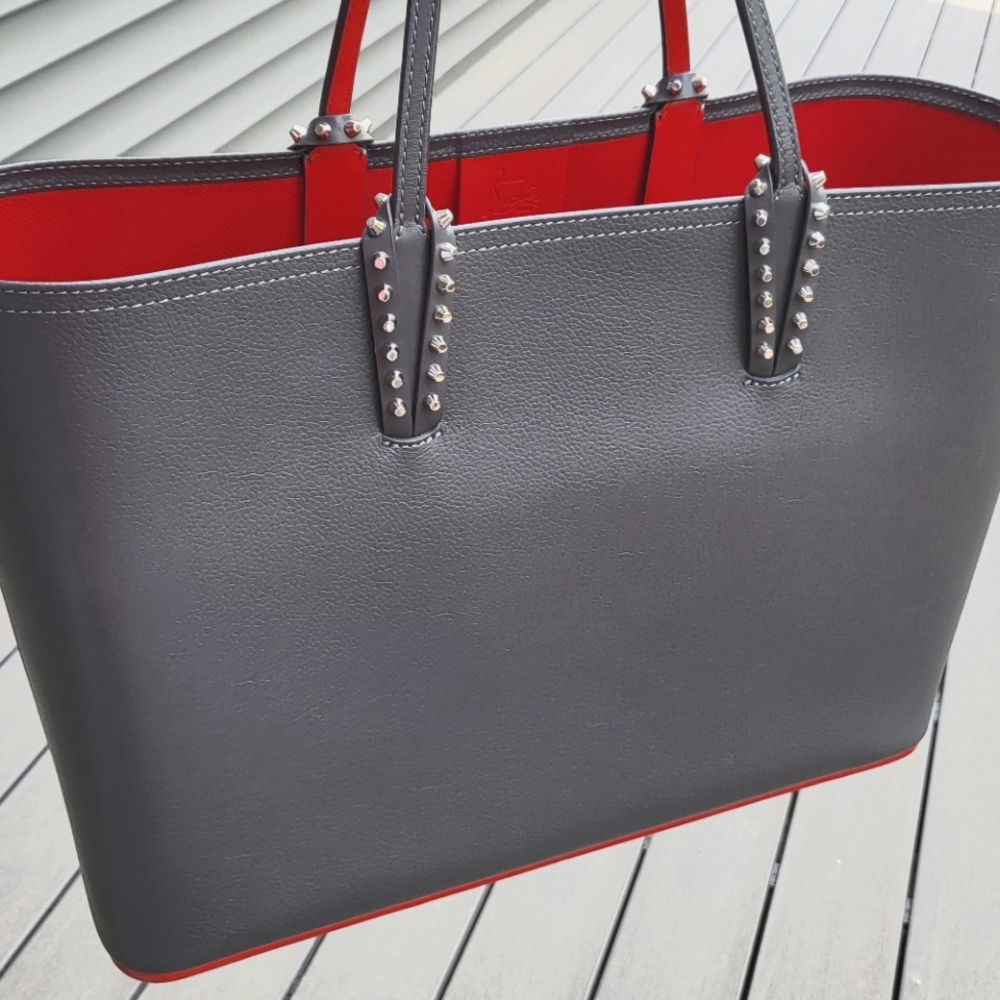 Christian Louboutin Cabata Large Tote Bag Leather + Pouch